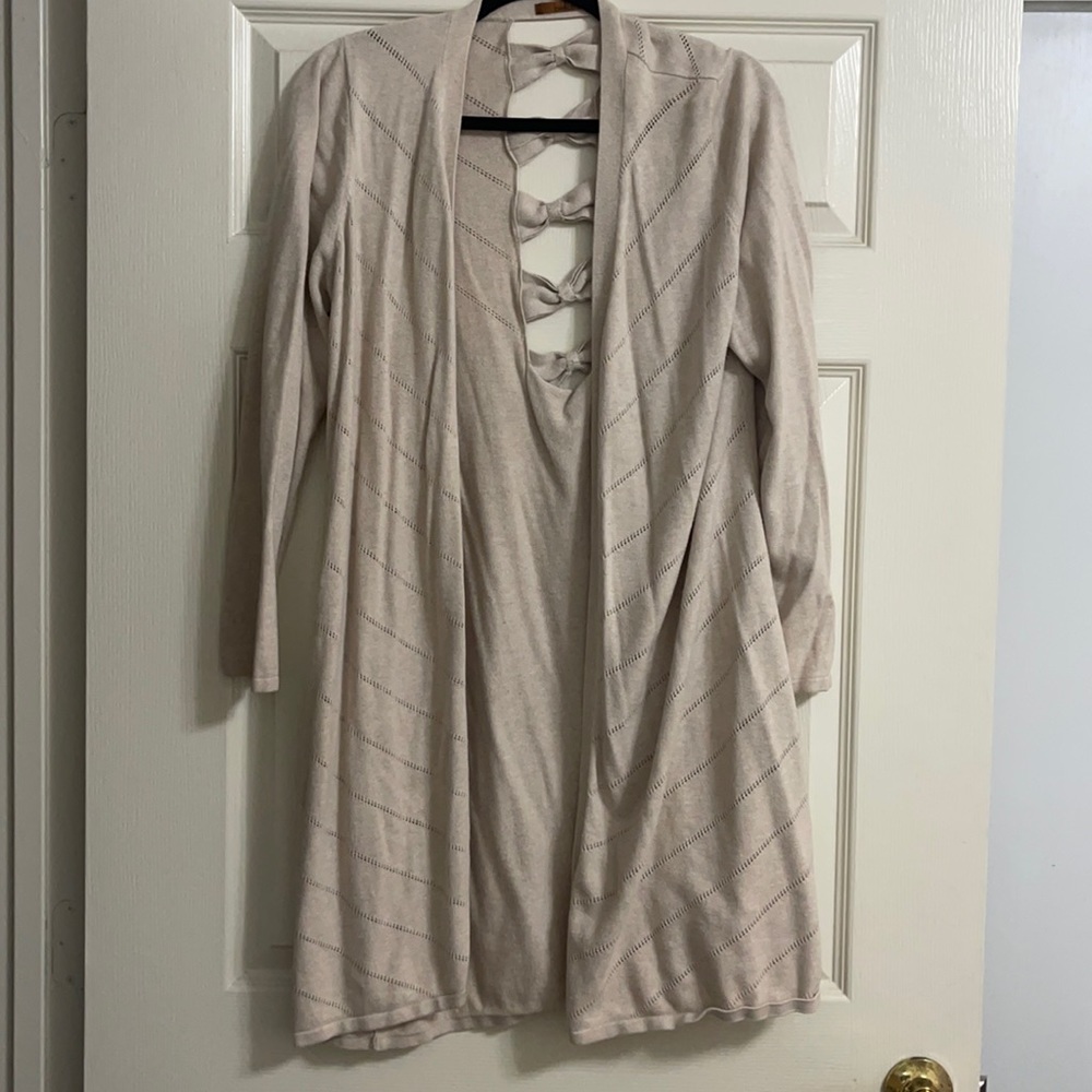 Light brown cardigan